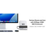 Хаб подставка Qwiizlab MC61 для Mac mini M4 M4 Pro NVMe SSD Thunderbolt 40Gbps